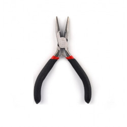 Плоскогубці ювелірні з прогумованою ручкою 130 мм