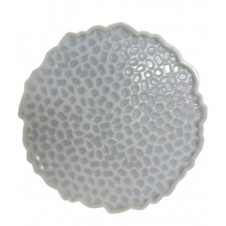 Форма молд тарелка поднос подставка круглая  Мозаика 262*9 мм из эпоксидной смолы