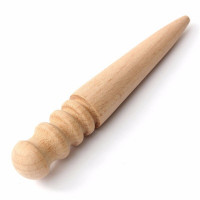 Cликер Деревянная полировочная палочка для полировки края кожи