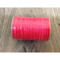 Нитка вощеная  для шитья по коже 0,55 мм  SG136 125м ярко розовый цвет  Dacron-waxed