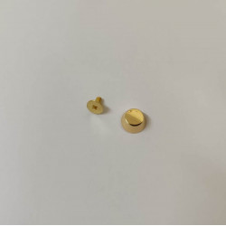 Ножка для сумки 12 мм цвет золото пукля для сумки