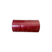 Нитка вощеная плоская 0,8 мм S049 260 м 150D красный цвет нить для шитья кожи