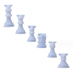 Форма Молд шахматы набор шахмат 6 фигур из эпоксидной смолы