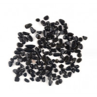 Камни декоративные 30 гр черные Обсидиан  для эпоксидной смолы