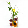 Форма молд ваза полукруг для цветов с эпоксидной смолы