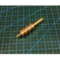 Насадка латунна на паяльник для обробки урізу шкіри шліфголовка 3-4-5мм