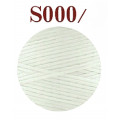 Нитка вощеная плоская 0,8 мм S000 260 м 150D белый цвет нить для шитья кожи