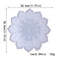 Форма молд для створення годинника з епоксидної смоли Міхенді 30 см
